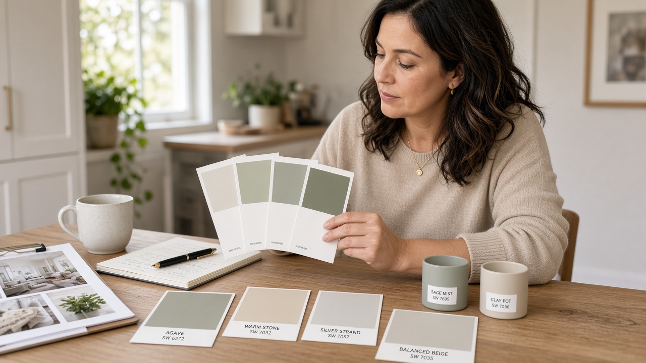 Paint samples