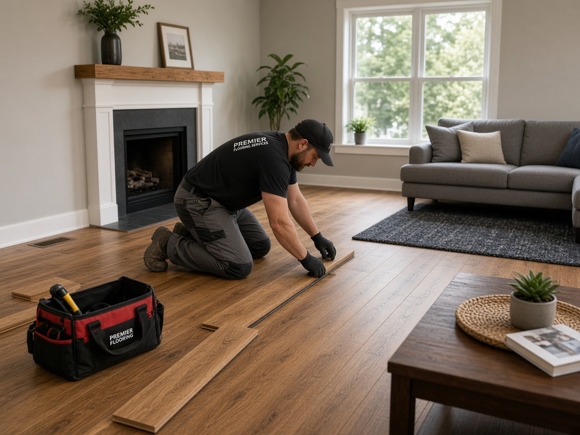 Flooring install